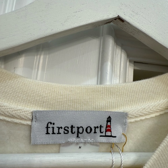 NWOT  FREE PEOPLE X FIRSTPORT PARIS PREP CREWNECK MEDIUM - Picture 4 of 4